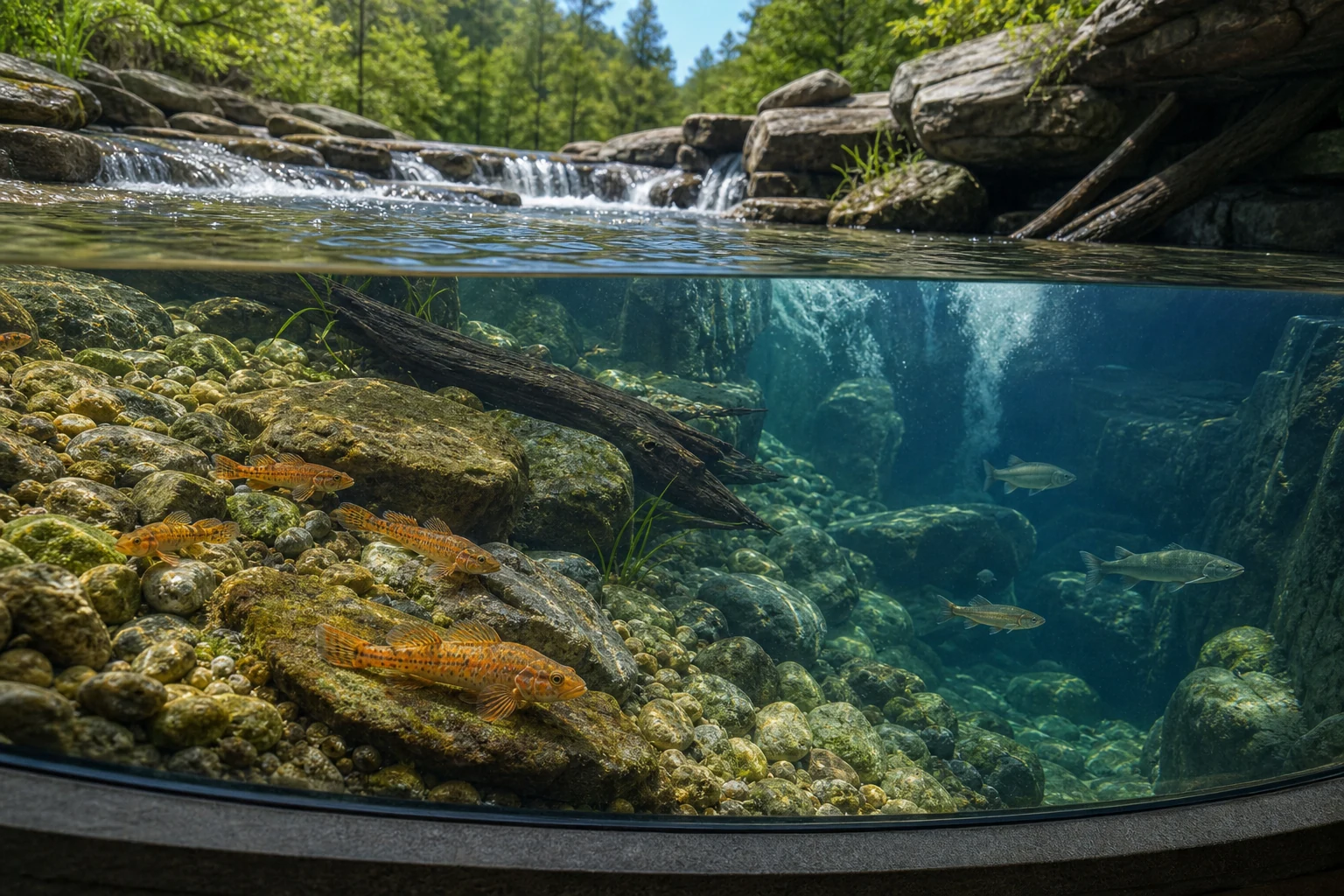 Aquariums publics : le choix des microhabitats enrichit la vie des poissons