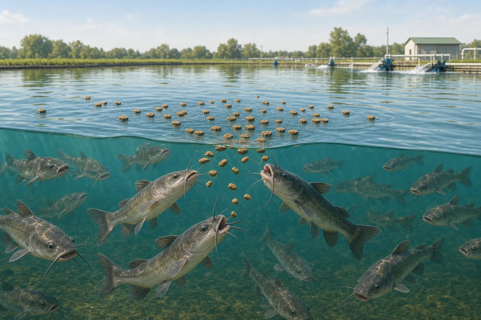 Vaccination orale : une piste contre Aeromonas en élevage de poissons-chats